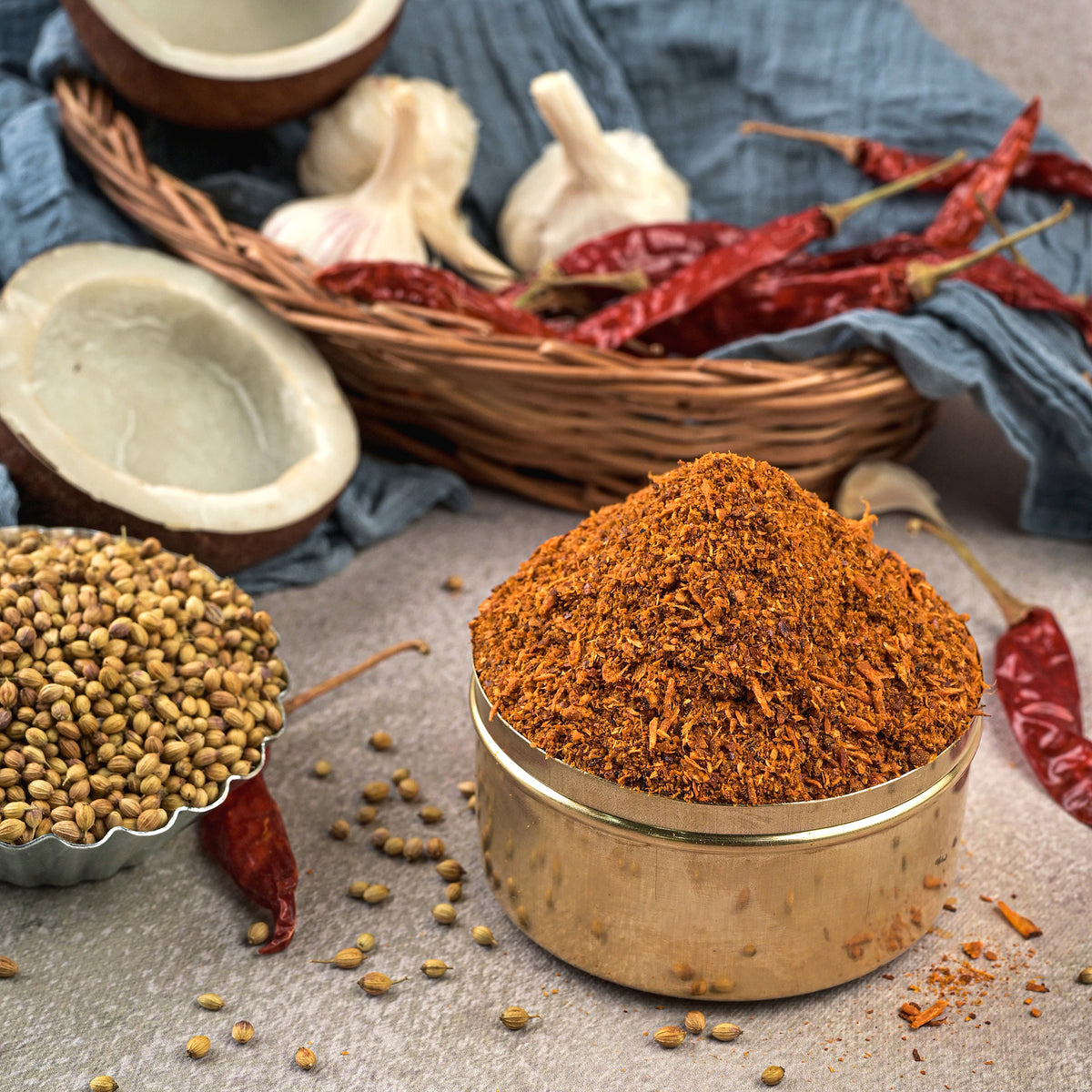 Kobbari karam podi 